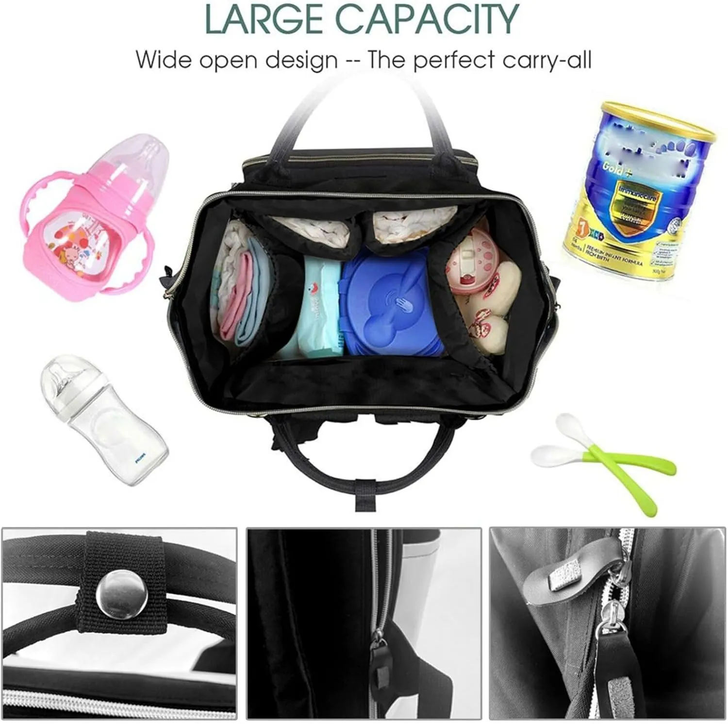 Diaper Bag Backpack Beautiful Sunflower Nappy Backpack Maternity Baby Nappy Bag Changing Bags for Travel