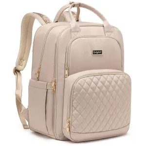 Diaper Bag Backpack - Extra Large Diaper Bag for 2 Kids Twins (Expandable 30L-38L) - Cute Travel Baby Backpack with Changing Pad for mens women (Quilted, Water Resistant)