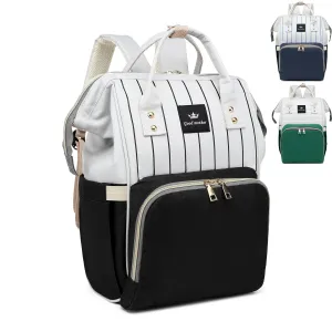 Diaper Bag Backpack for Boys & Girls, Large Travel Baby Bag, Registry Search Shower Gifts, Newborn Essentials, Black
