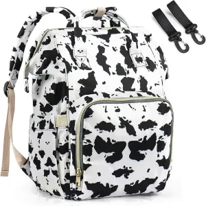 Diaper Bag Backpack for Mom & Dad, Multifunction Waterproof Baby Changing Bags, Large Nappy Bag Backpack