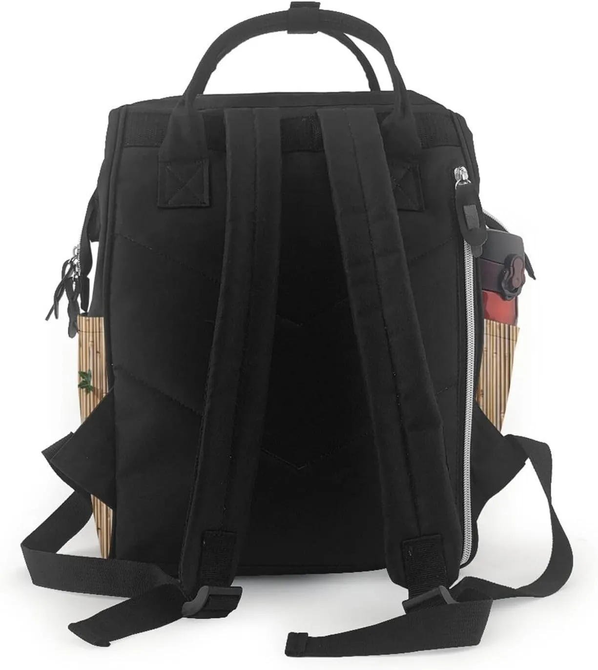 Diaper Bag Backpack For Women, Bamboo Raft Waterproof Multifunction Travel Pack Maternity Baby Changing Bags, Nappy Baby Bags With Multi-Function For Baby