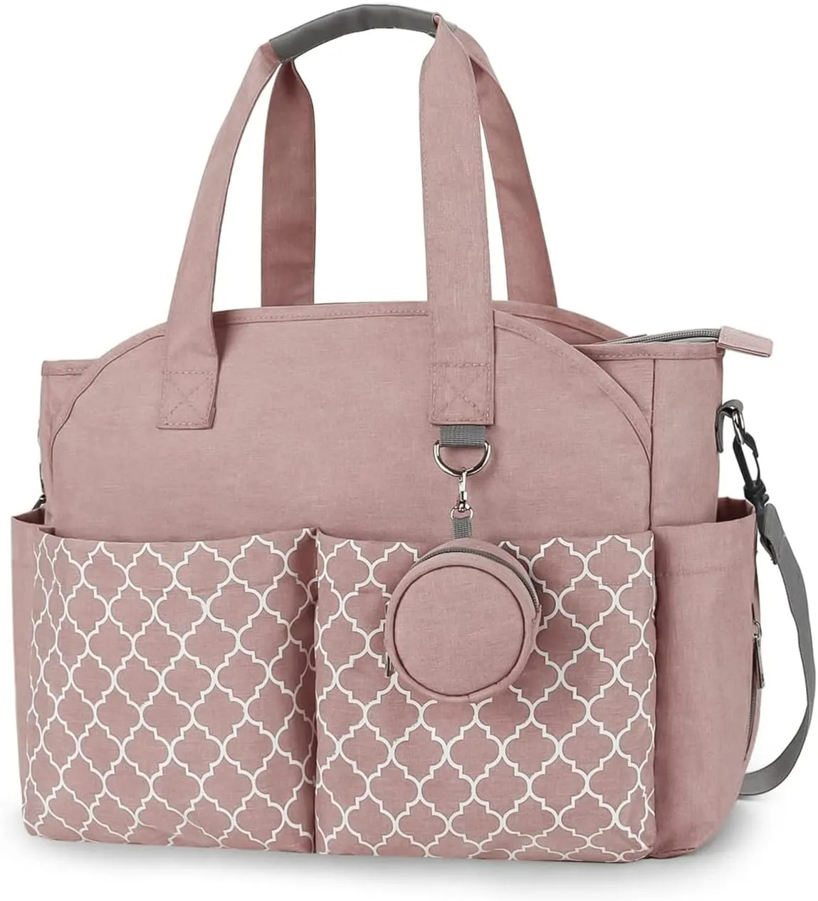 Diaper Bag Tote Large Baby Changing Bag for Mom with Changing Station