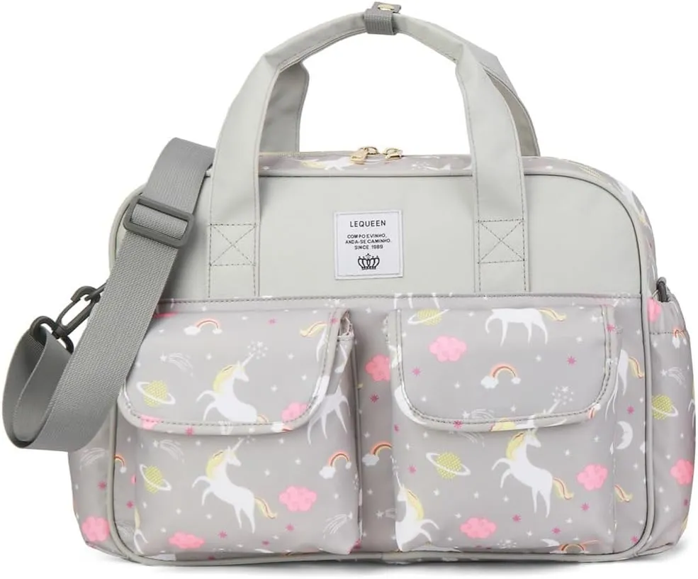 Diaper Bag Tote,Mommy Bag for Hospital,Crossbody Waterproof Baby Storafe Bag,Cute Baby Nappy Bag for Mom