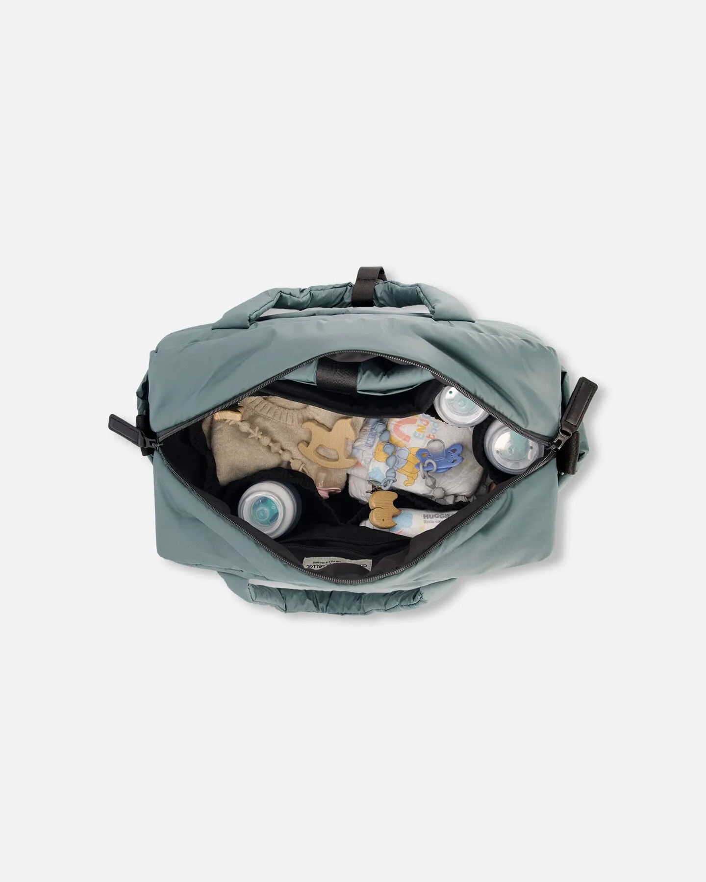 Diaper Bag with Changing Mat, Forest Green