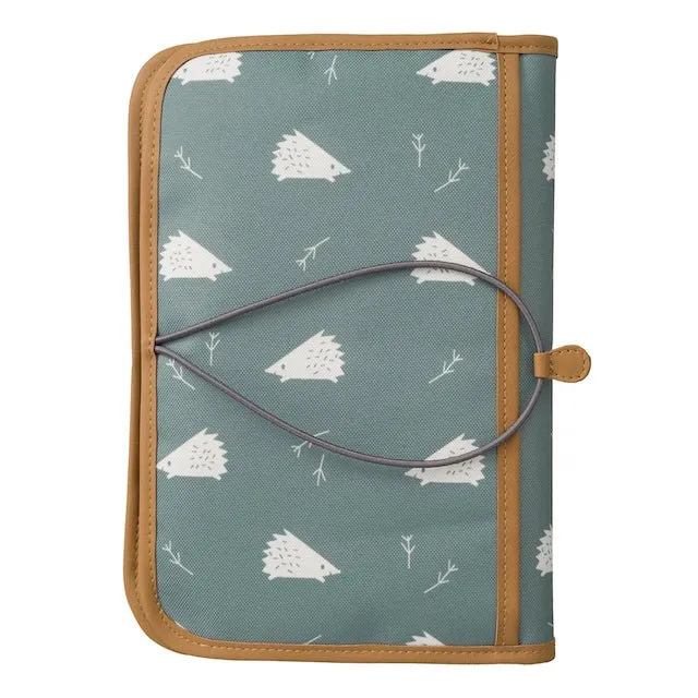 Diaper Travel Pouch - Hedgehog