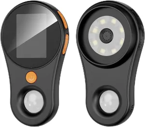 Digital Microscope for Kids, 500X Handheld Kids Microscope with 2in IPS Screen, Mini Portable Microscopes, 8 Adjustable LED Lights, for Science Labs, Outdoor Exploration (Black)