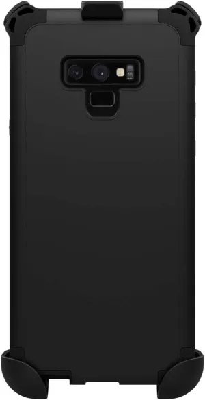 Dilex Case and Holster Combo for Samsung Galaxy Note 9 (Black/Black)