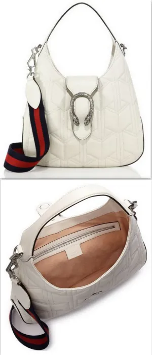 Dionysus Matelassé Leather Hobo Shoulder Bag