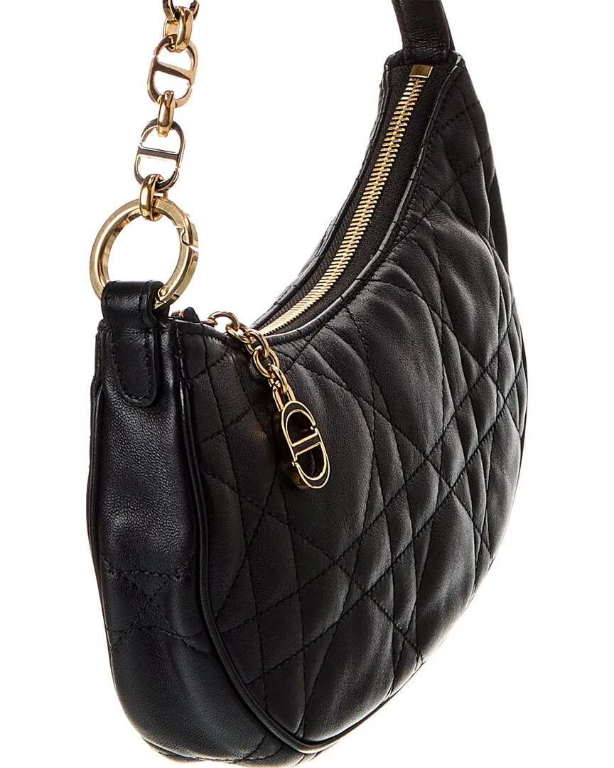 Dior Diorstar Leather Hobo Bag