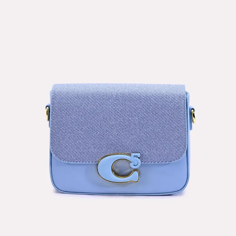 Diva Blue Luxury Handbag 0321762