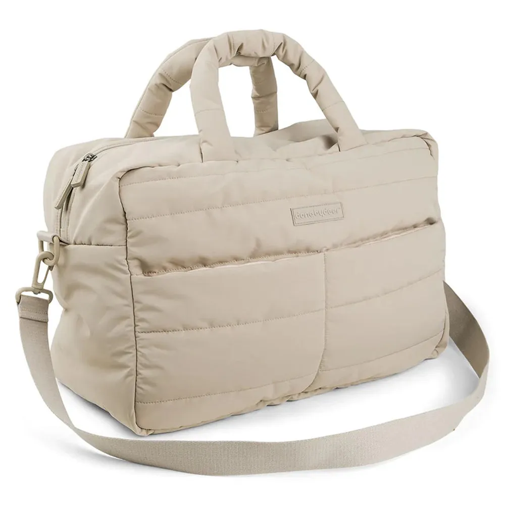 Done By Deer Quilted Changing Bag Sand