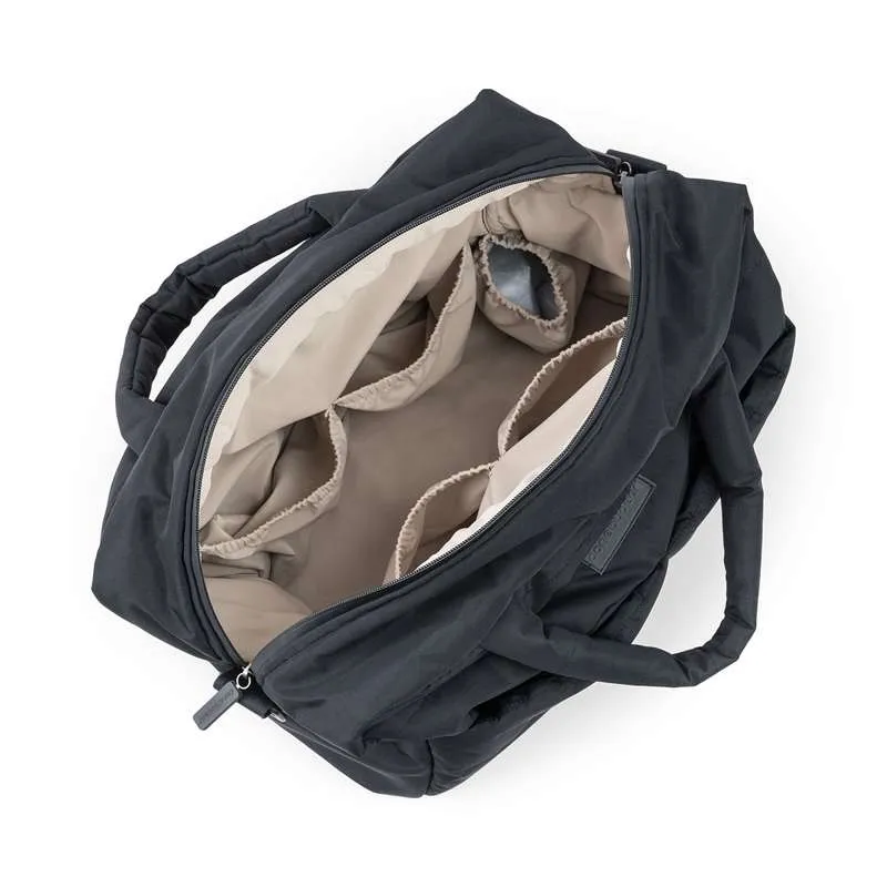 Done by Deer Quilted Diaper Bag - Black 