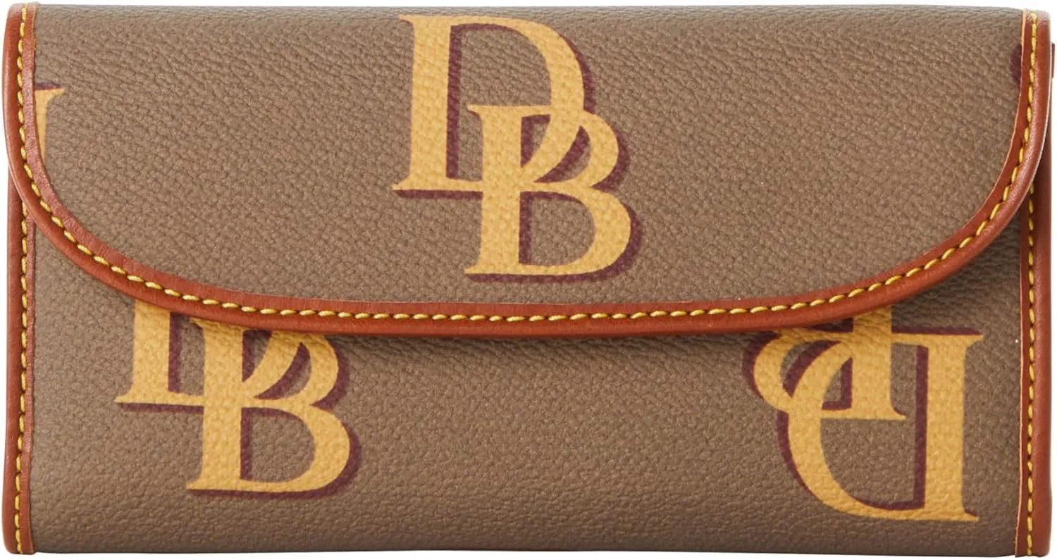 Dooney & Bourke Handbag, Monogram Continental Clutch Wallet