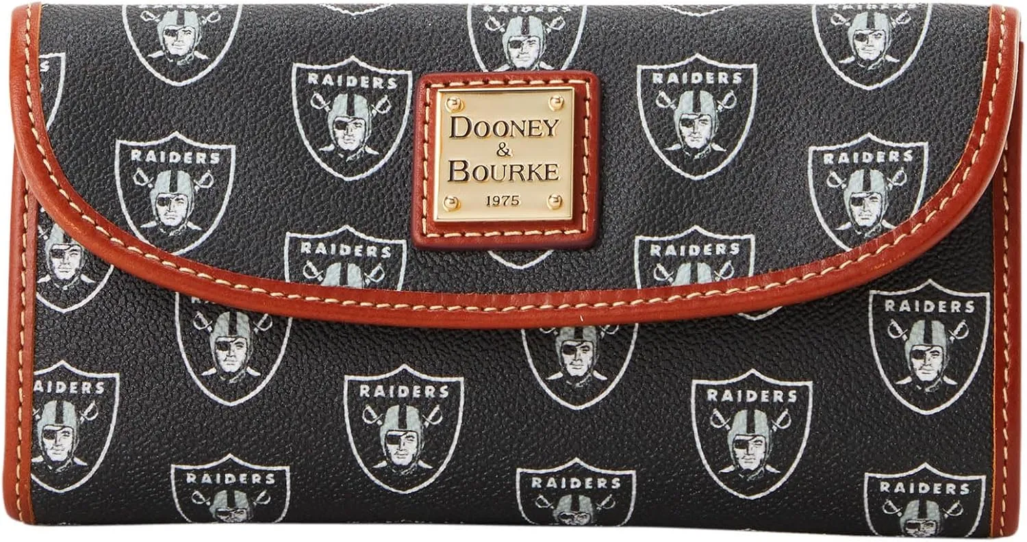 Dooney & Bourke Handbag, NFL Raiders Continental Clutch Wallet