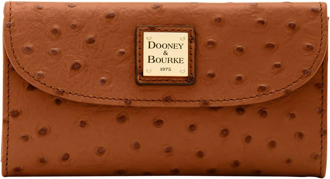 Dooney & Bourke Handbag, Ostrich Continental Clutch
