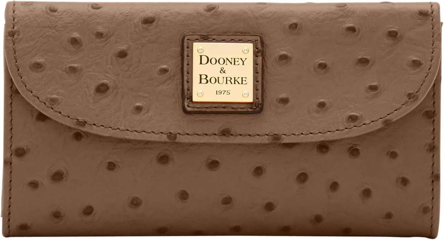 Dooney & Bourke Handbag, Ostrich Continental Clutch