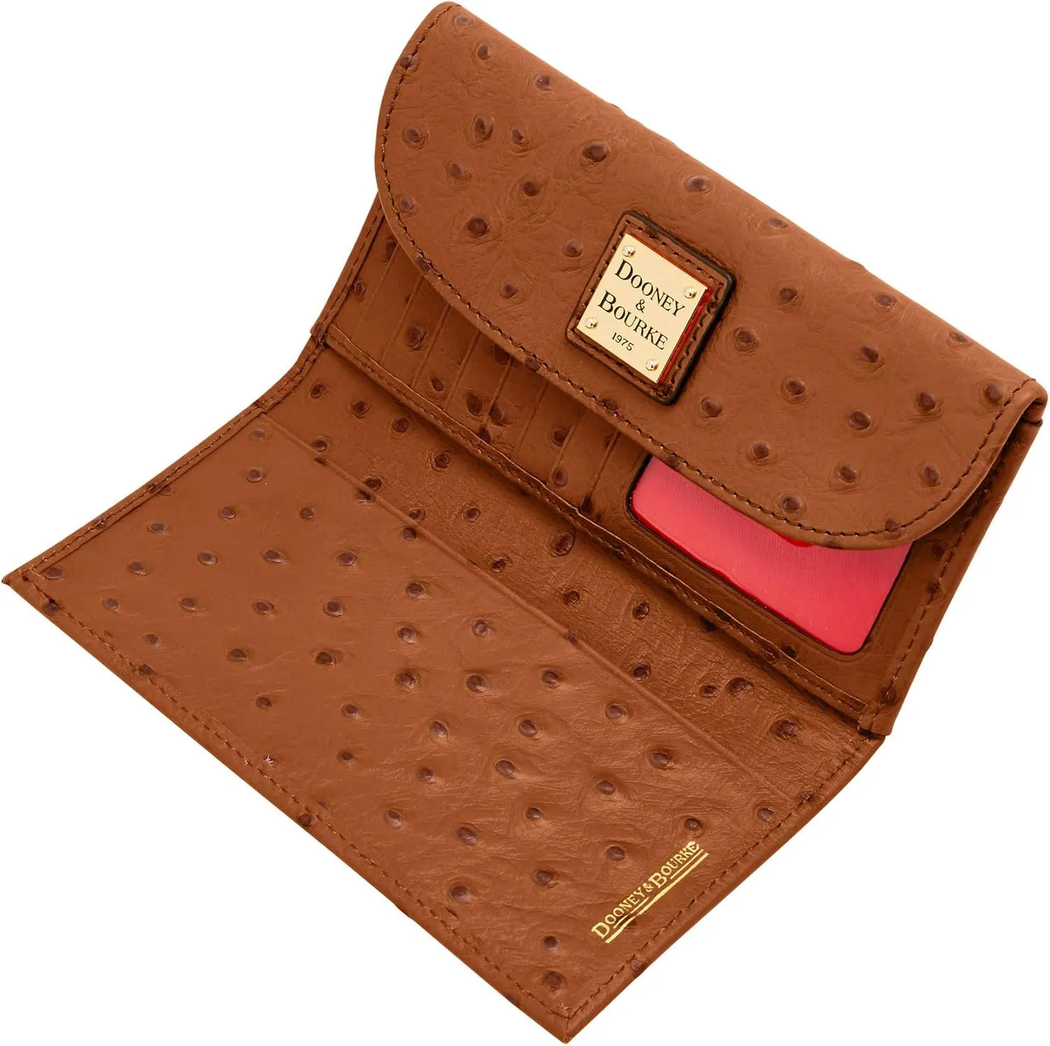 Dooney & Bourke Handbag, Ostrich Continental Clutch