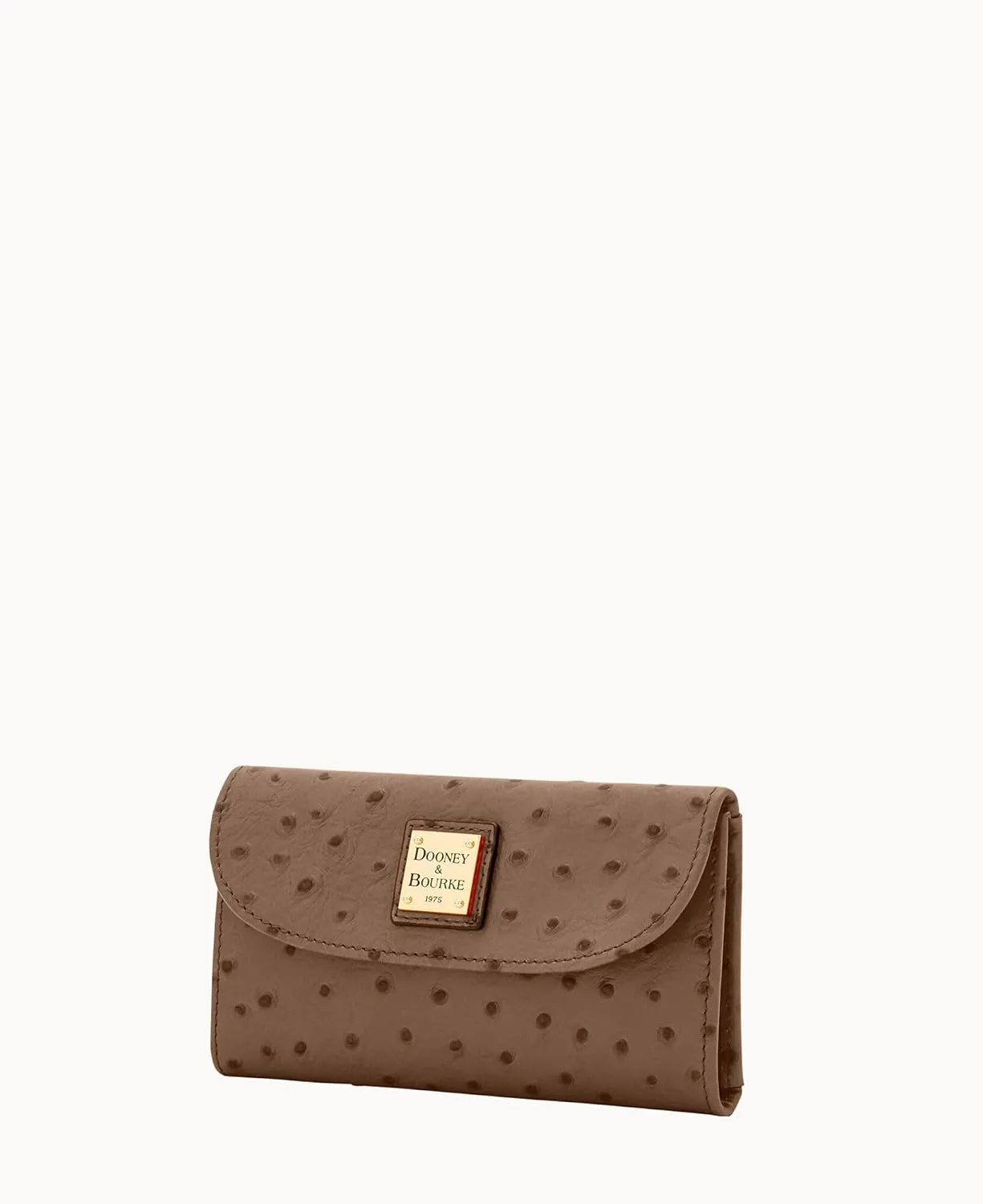 Dooney & Bourke Handbag, Ostrich Continental Clutch
