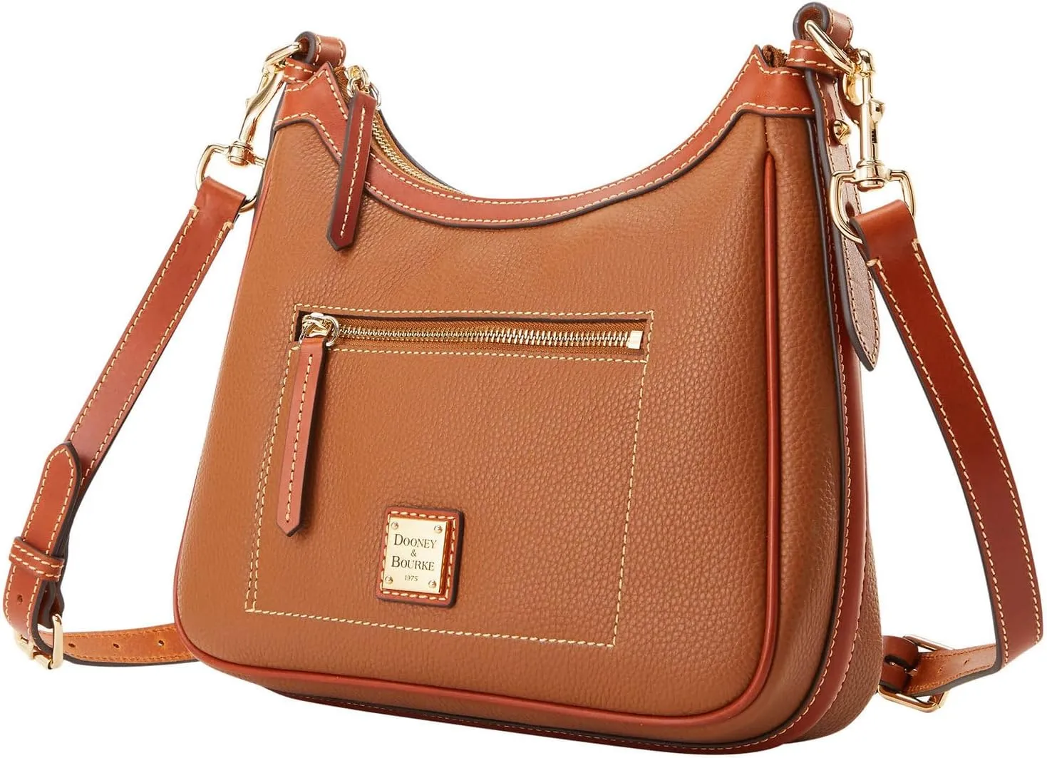 Dooney & Bourke Handbag, Pebble Grain Crossbody Hobo Shoulder Bag