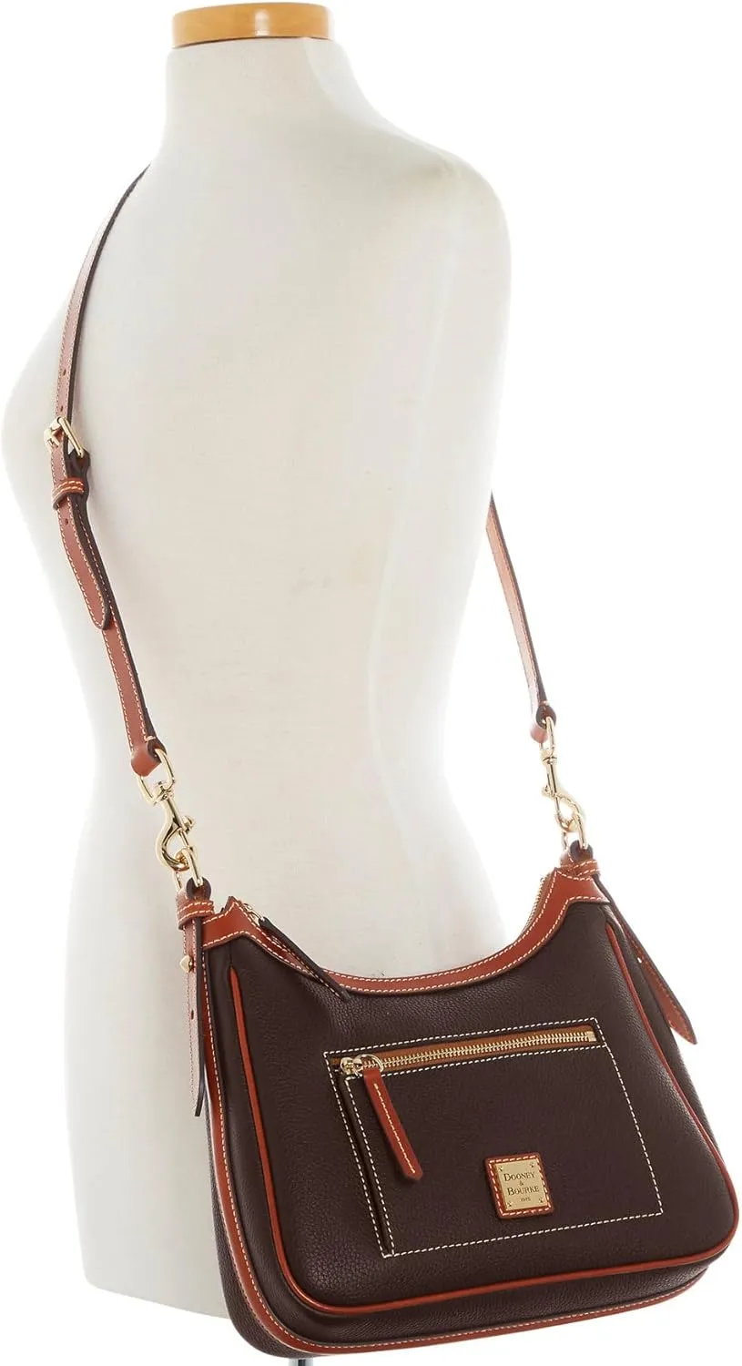 Dooney & Bourke Handbag, Pebble Grain Crossbody Hobo Shoulder Bag