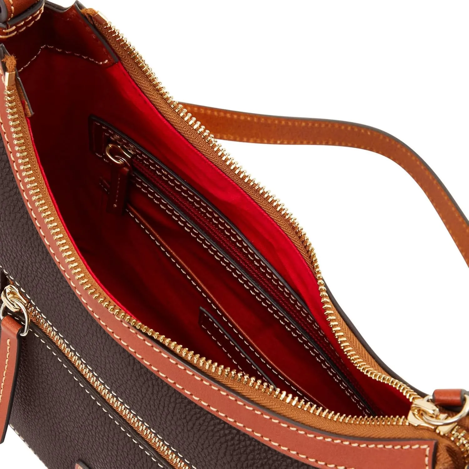 Dooney & Bourke Handbag, Pebble Grain Crossbody Hobo Shoulder Bag