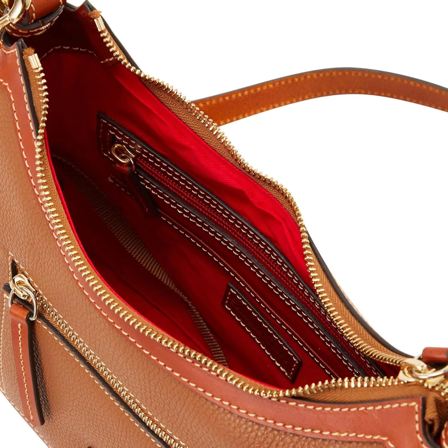 Dooney & Bourke Handbag, Pebble Grain Crossbody Hobo Shoulder Bag