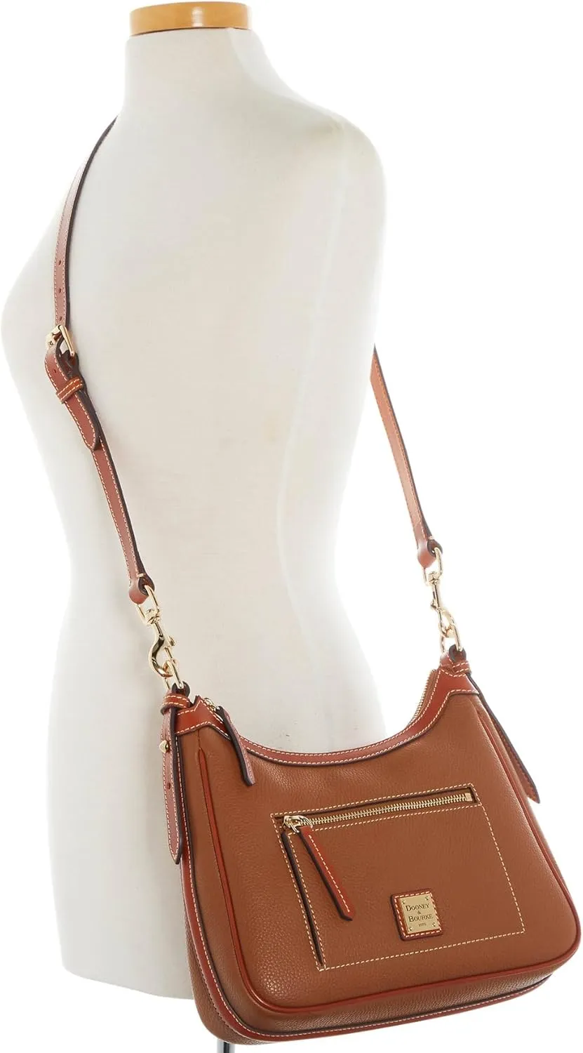 Dooney & Bourke Handbag, Pebble Grain Crossbody Hobo Shoulder Bag