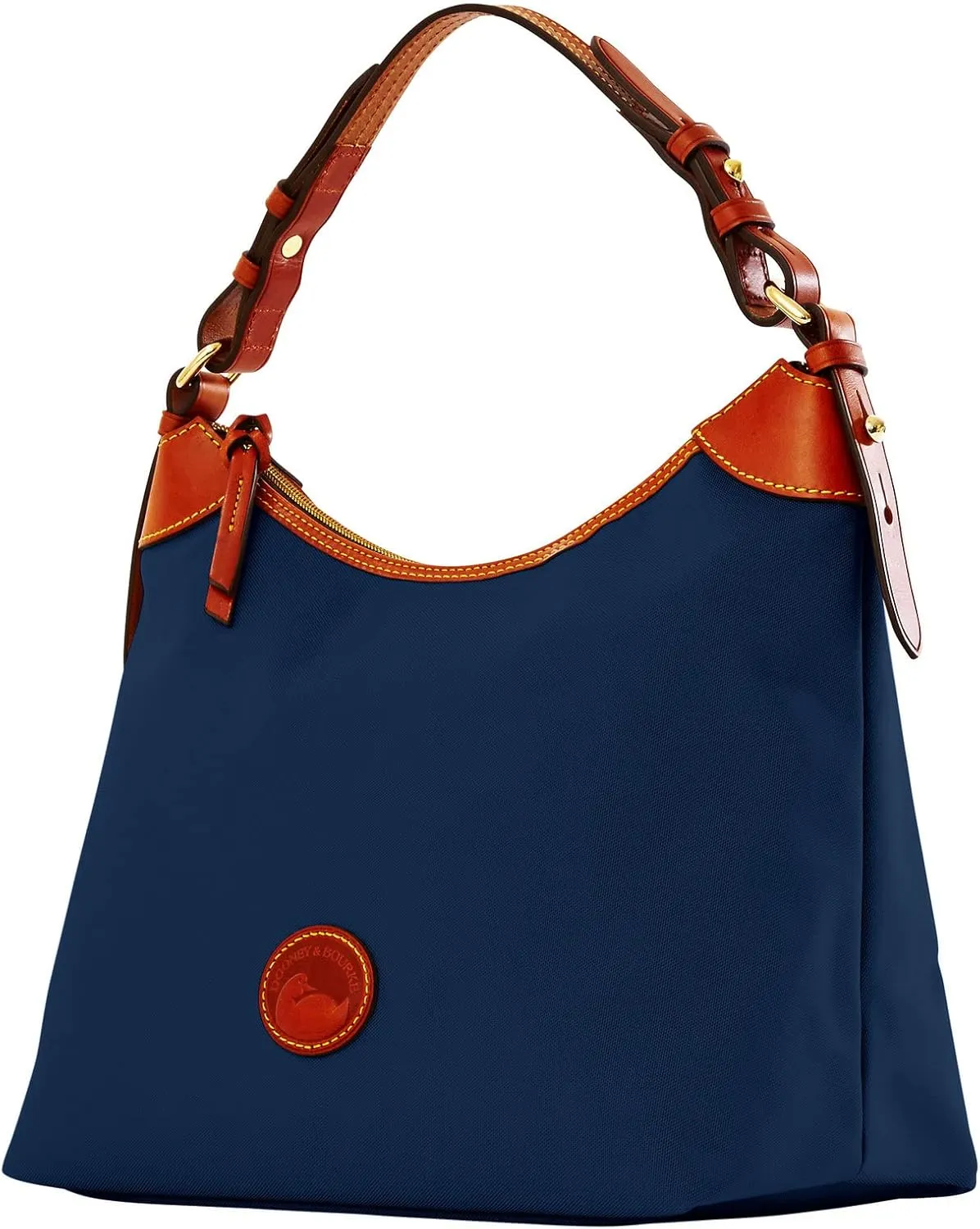 Dooney & Bourke Women's Large Erica Shoulder Bag in Nylon, with Adjustable and Detachable Shoulder Strap