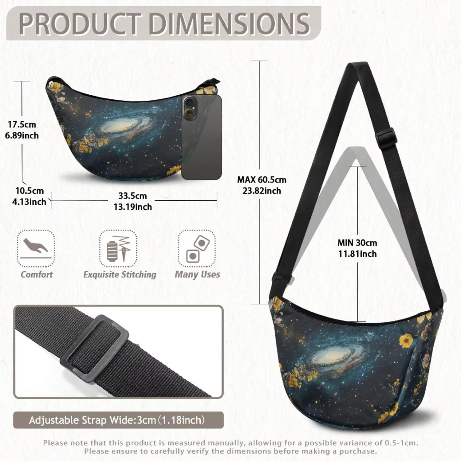 Dumpling Shoulder Bags for Women With Adjustable Strap For Daily Use
