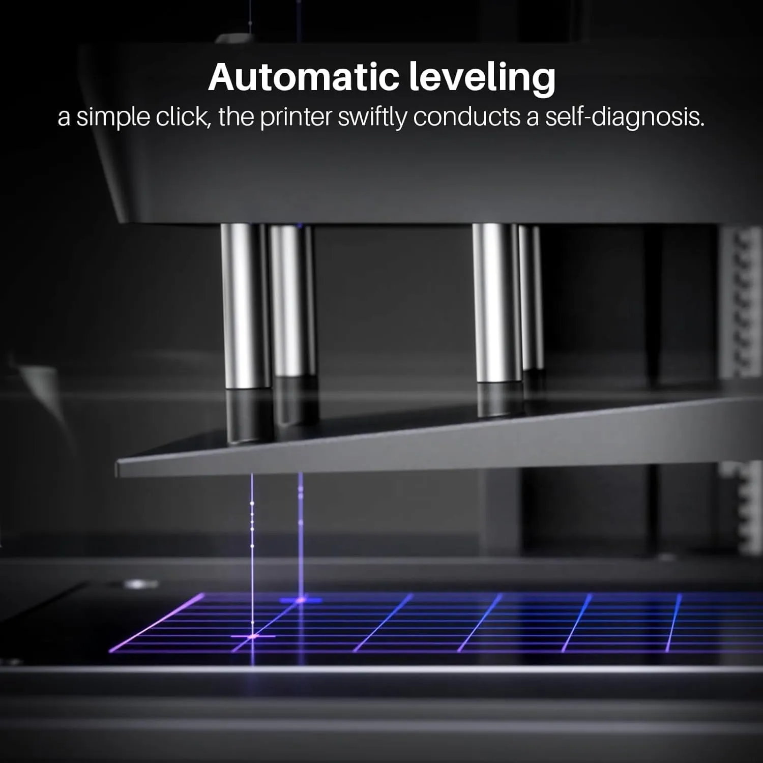 ELEGOO Mars 5 Ultra 9K Resin 3D Printer, 150mm/h High Speed Printing, Smart Automatic Leveling, Intelligent Detection, WiFi-Transfer, Printing Size of 6.04 x 3.06 x 6.49 inch