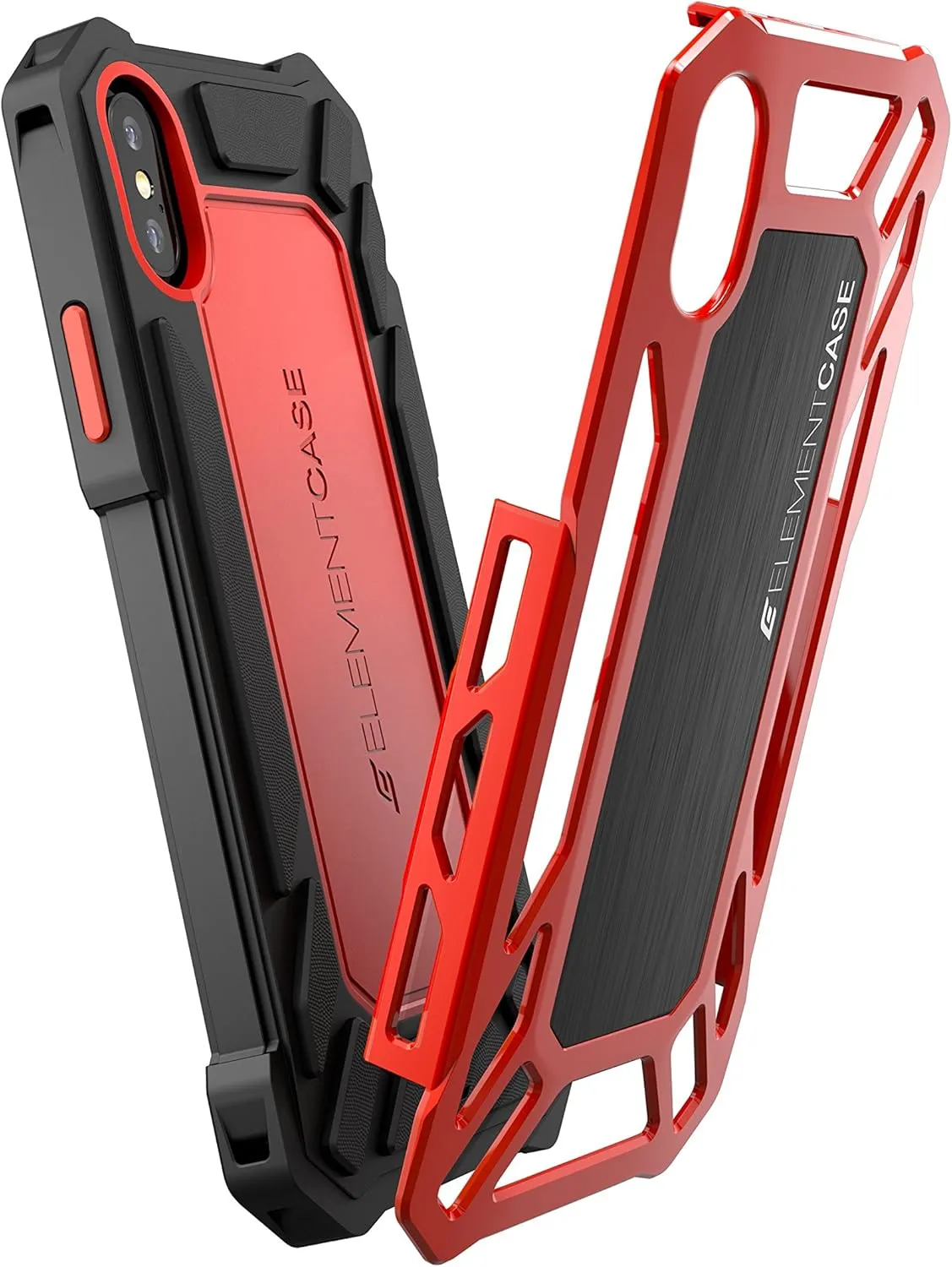 Element Case Roll Cage Case for iPhone XS/X - Red (EMT-322-176EY-03)
