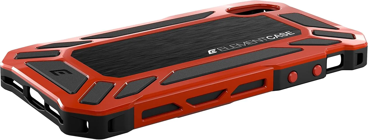 Element Case Roll Cage Case for iPhone XS/X - Red (EMT-322-176EY-03)