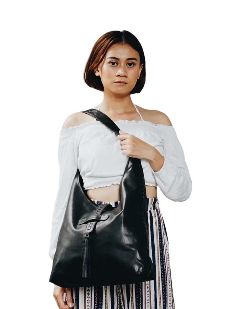 ELLA Hobo Bag - Black