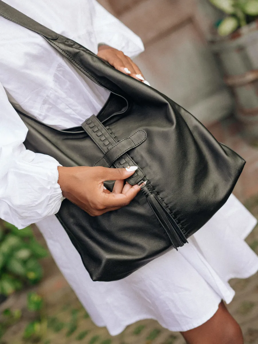 ELLA Hobo Bag - Black