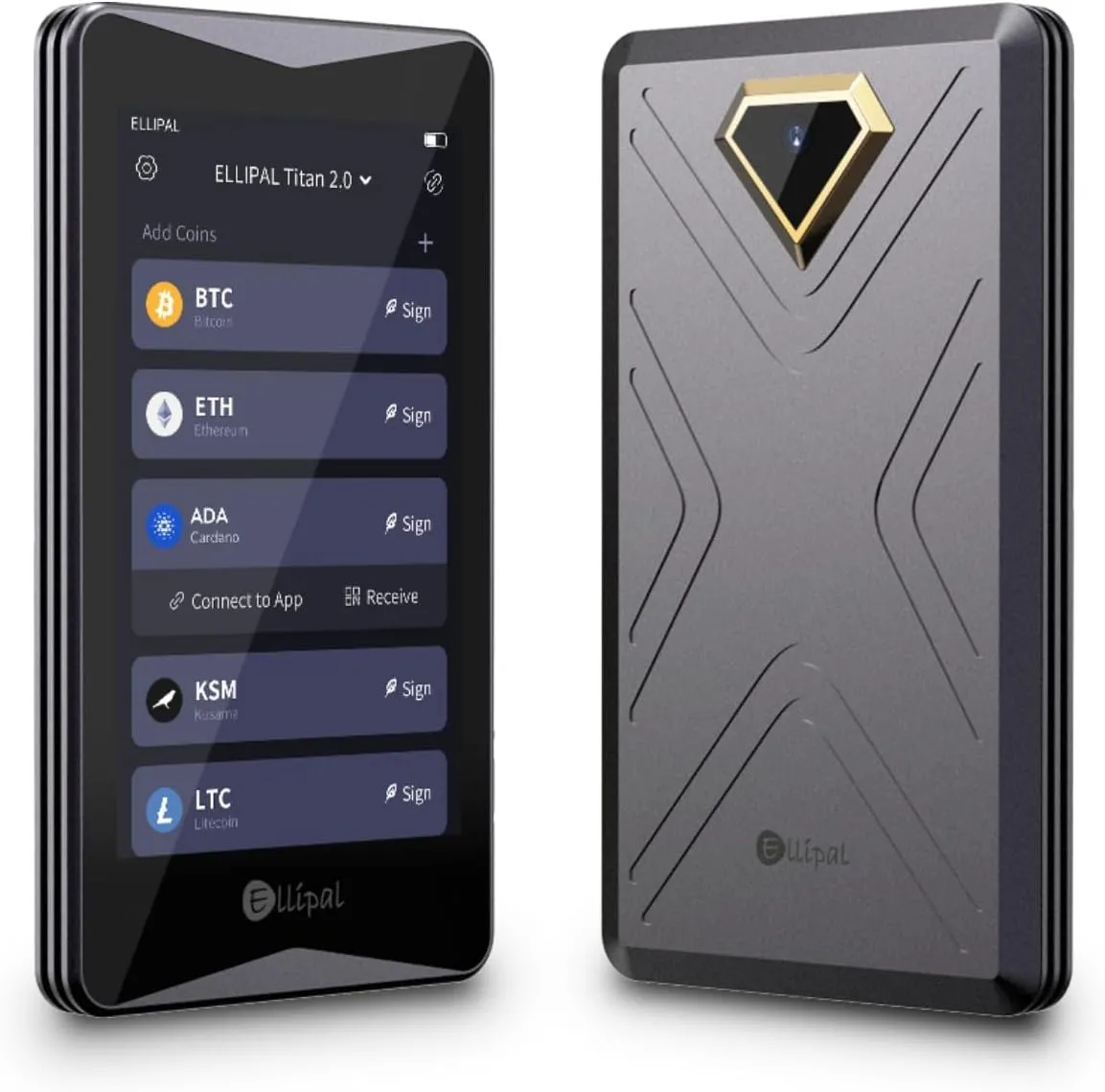 ELLIPAL Titan 2.0 Crypto Cold Wallet, 100% Offline, Air-gapped - Secure Wallet for 10000  Coins & Tokens & NFTs