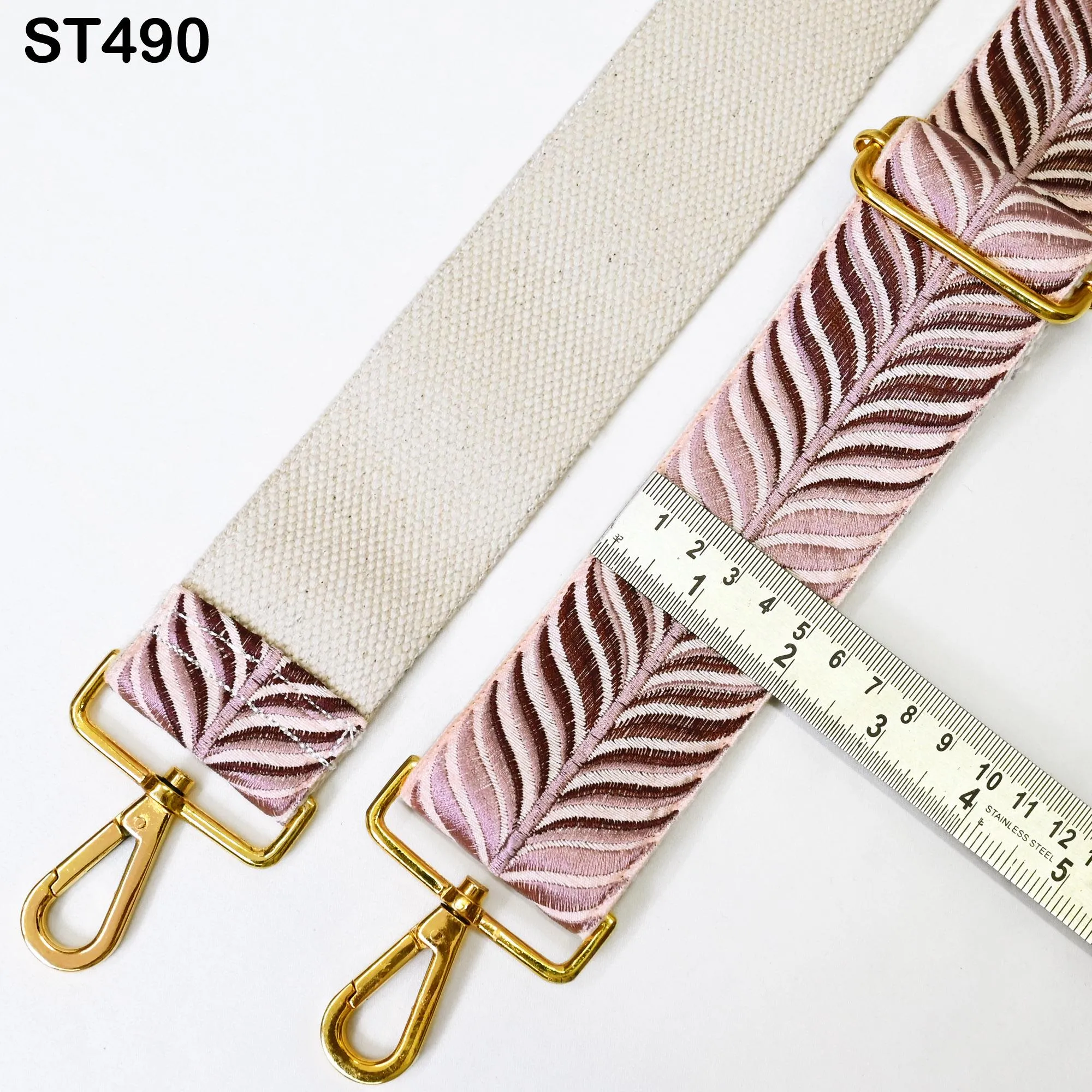Embroidery Replacement Purse Strap Gift for Friend Crossbody Strap for Purses Embroidered Boho Bag Strap Boho Guitar Strap Handbag Strap