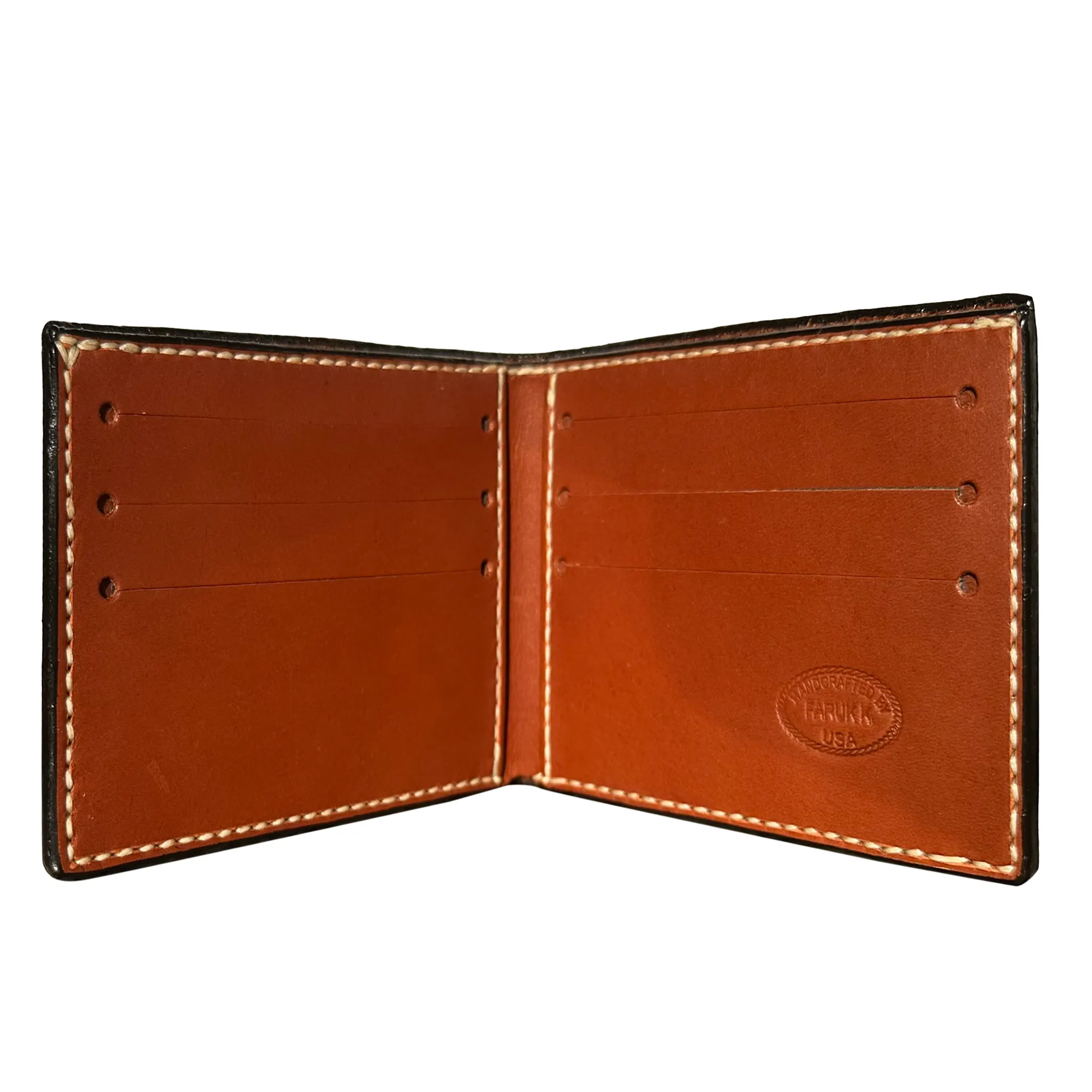 Engraved Bill Fold Wallet