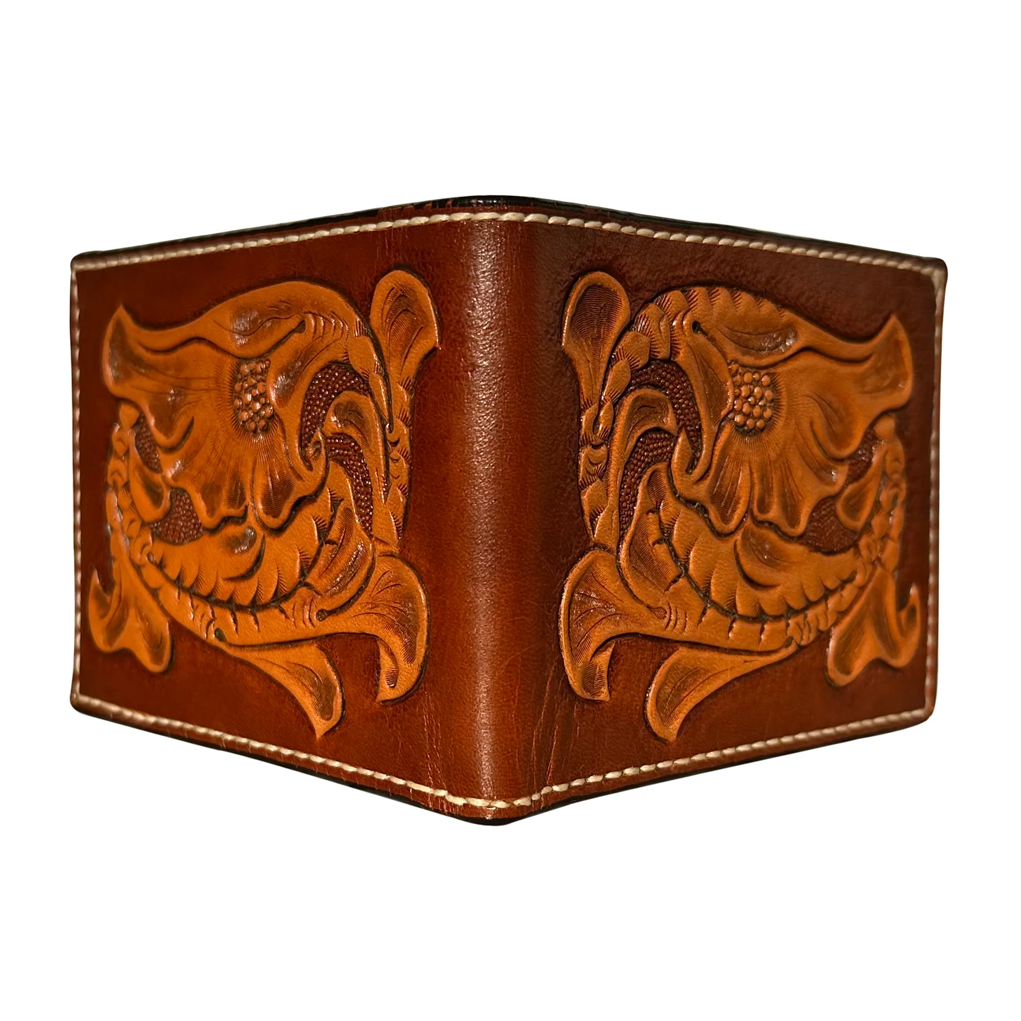 Engraved Bill Fold Wallet