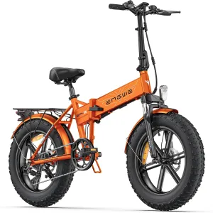 ENGWE EP-2 Pro Electric Bike 960W (Peak) Folding Ebike for Adults with 48V13A Battery Range 75Mile - 20" 4.0 Fat Tire Electric Bicycle, 7 Speed Gear E-Bike All Terrain