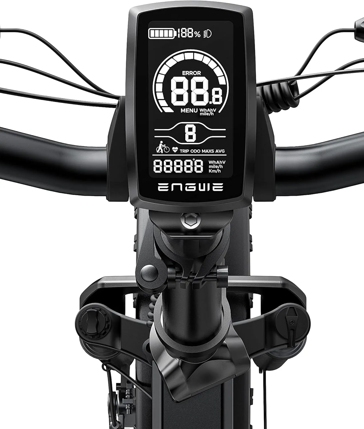 ENGWE EP-2 Pro Electric Bike 960W (Peak) Folding Ebike for Adults with 48V13A Battery Range 75Mile - 20" 4.0 Fat Tire Electric Bicycle, 7 Speed Gear E-Bike All Terrain
