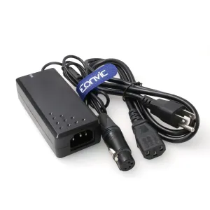 Eonvic 4 Pin XLR Female 12V 3A AC DC Power Adapter Cable for Aja Ki Pro Cooper CS104 Fostex PD-4 PD-6