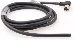Eonvic Hirose 12 pin Basler Opening Power Cable HR10A-10LP-12S I/O Trigger Cable Right Angle Hirose 12 pin Shield Cable for Sony Camera, CCD, CMOS, Dalsa, AVT, Basler Camera (2M)