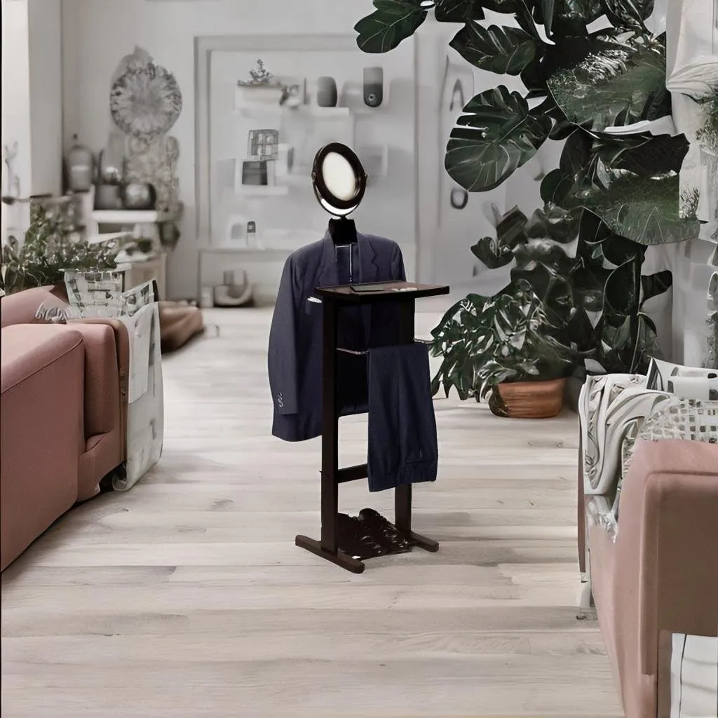 Ergode Carson Valet Stand: Compact Organizer for Clothing & Accessories