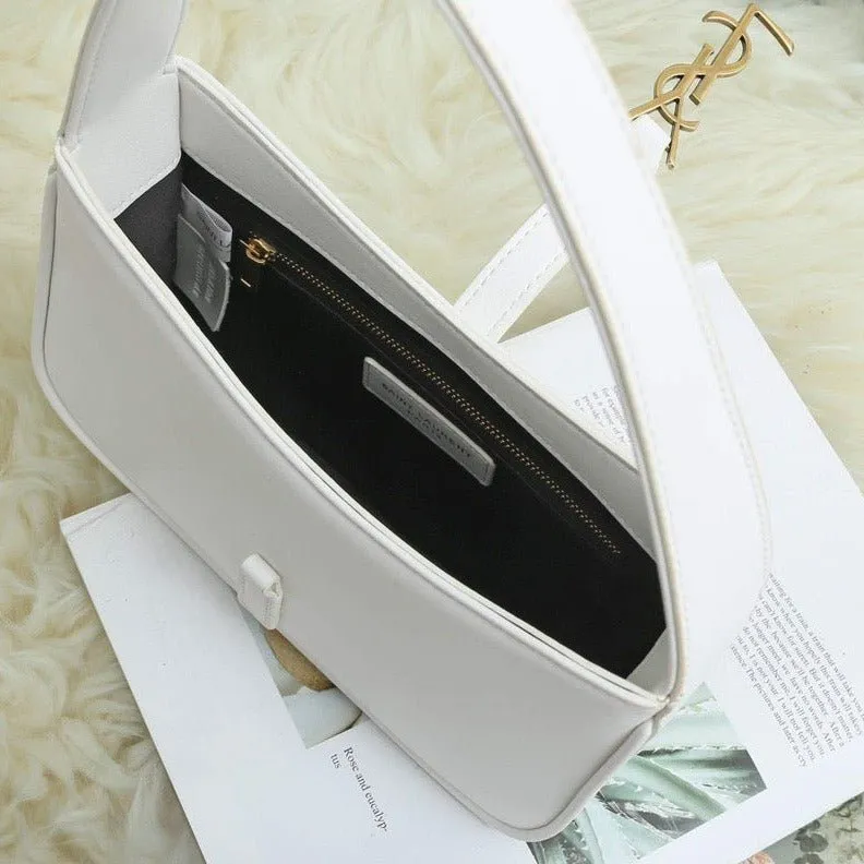 ESMEE - Hobo Logo-plaque Shoulder Bag White