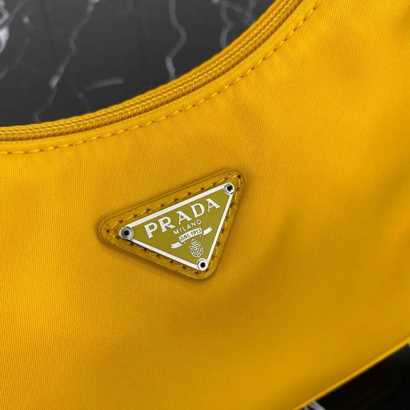 ESMEE - Vintage Nylon Hobo Bag Yellow