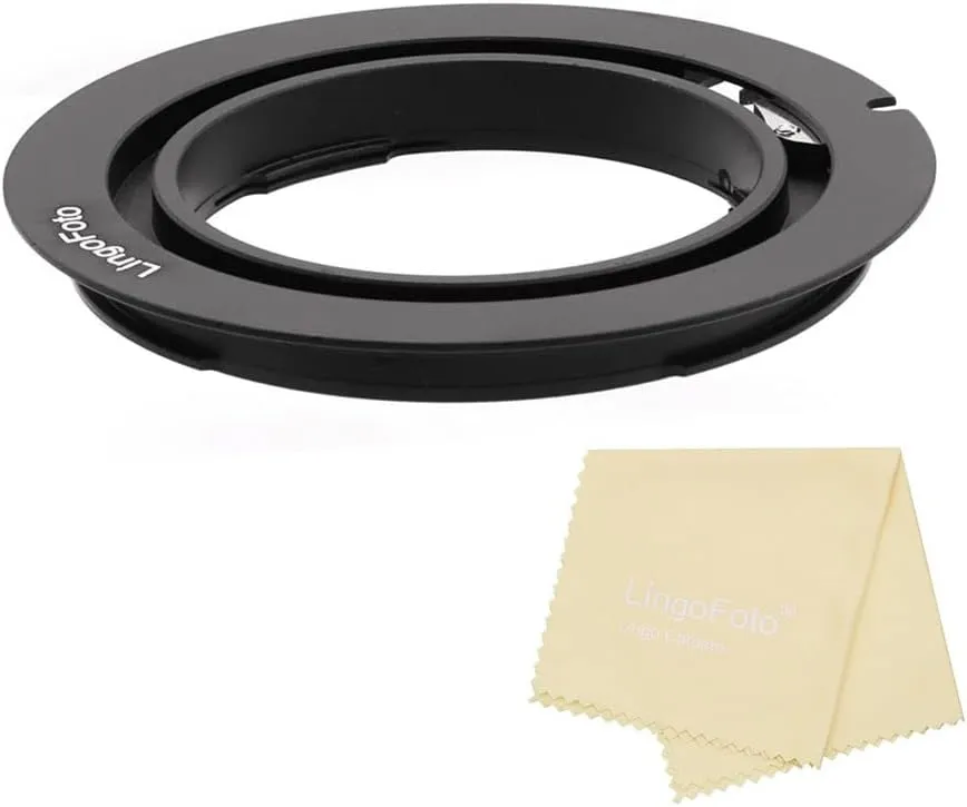 EXA-EOS Lens Adapter Ring for Exakta EXA Mount Lens for Canon EOS EF Mount Camera Metal Dual Purpose Adapter Ring Manual Focus