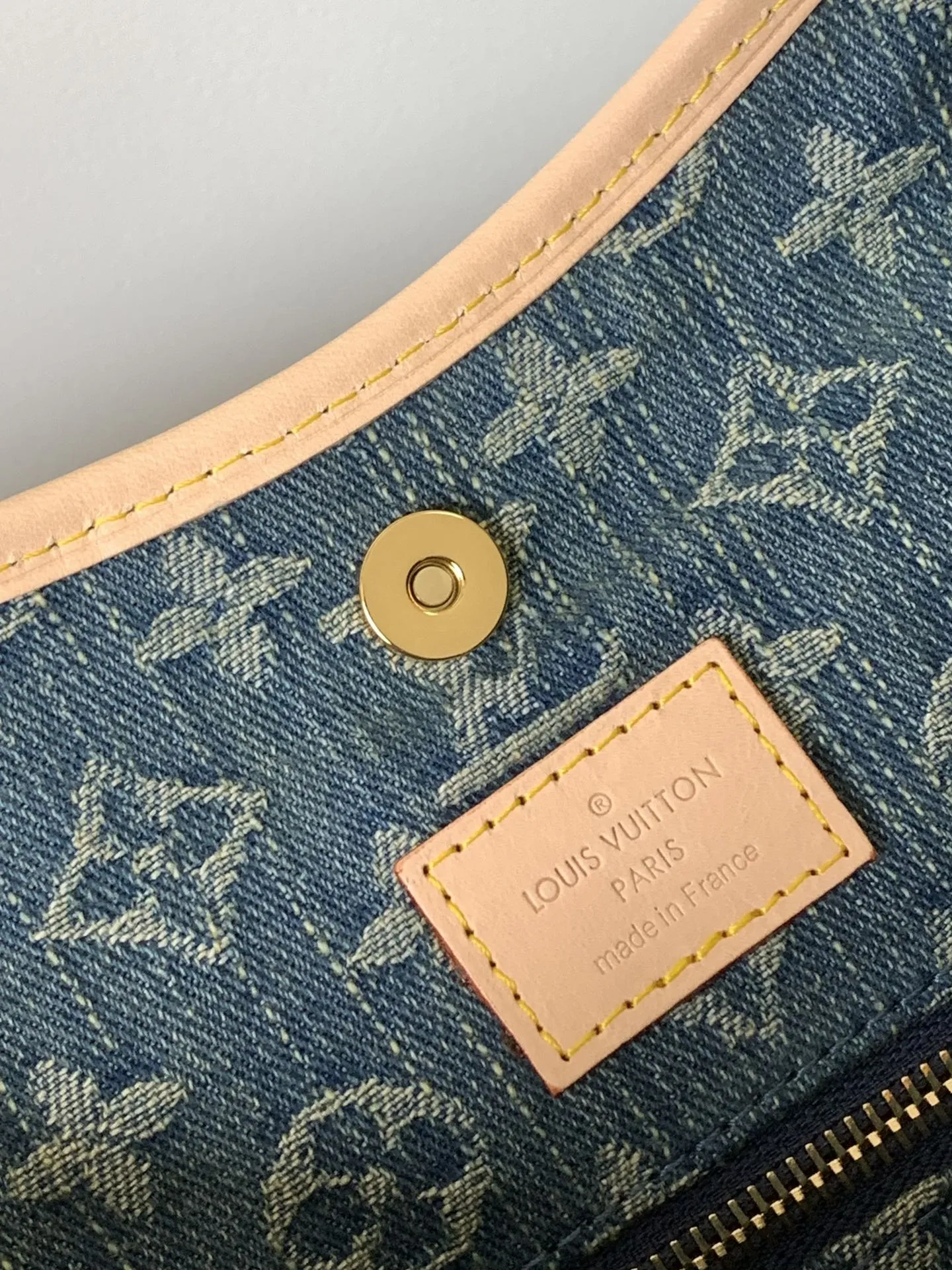 Exclusive options 29 CARRYALL Multi-purpose PM BLUE Vuitton DENIM Louis