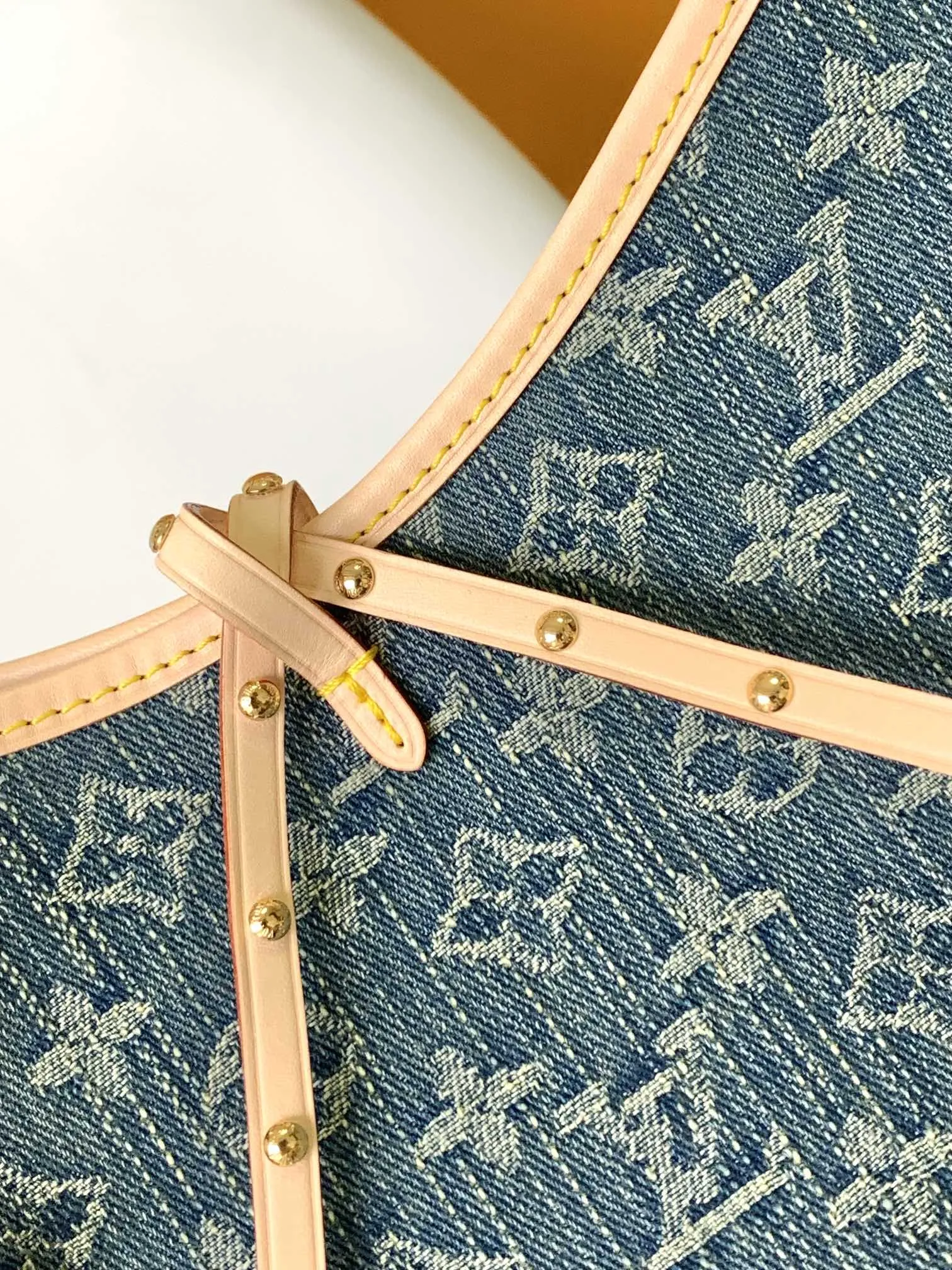 Exclusive options 29 CARRYALL Multi-purpose PM BLUE Vuitton DENIM Louis