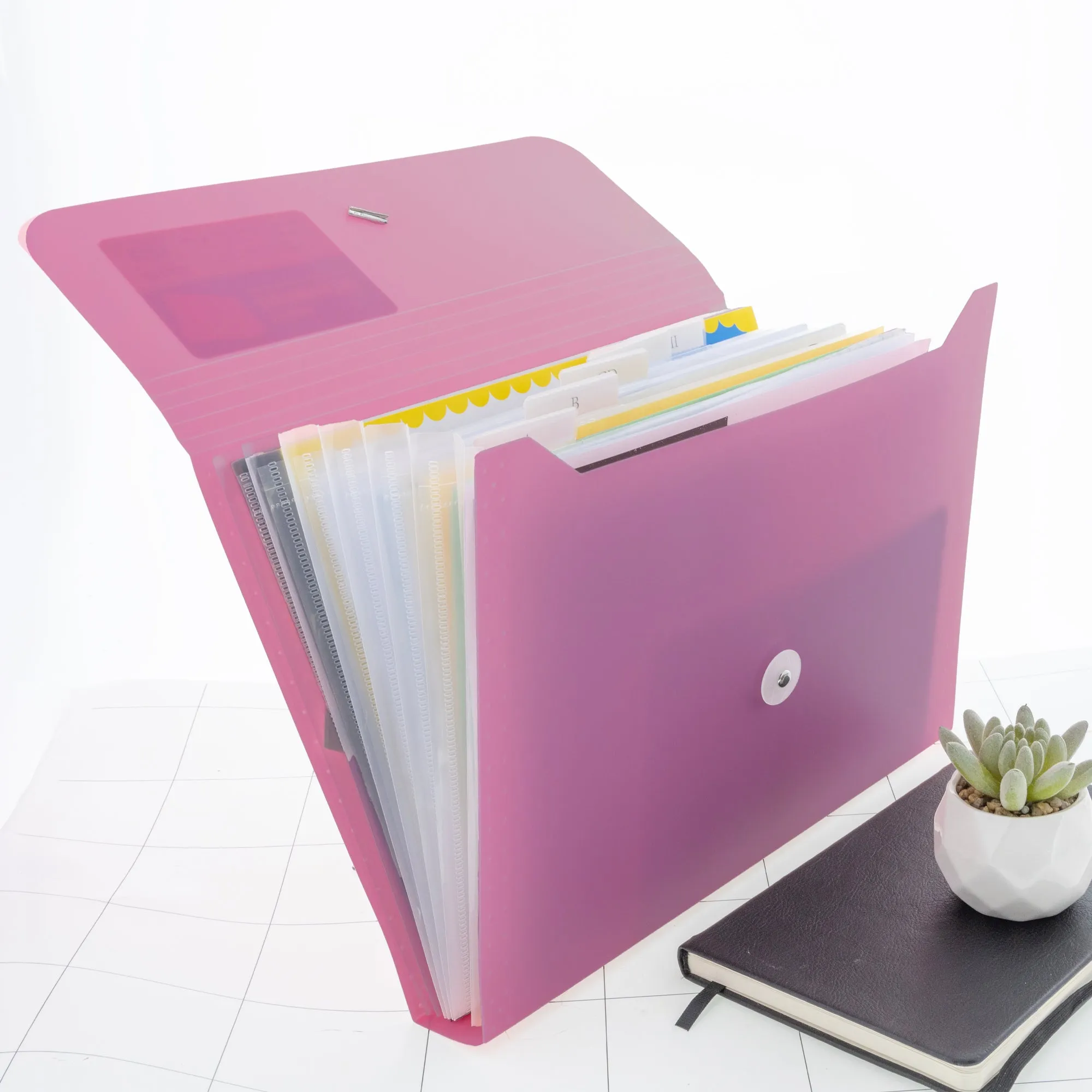Expanding File A4/Letter Size Poly 13-Pocket Morandi Edition