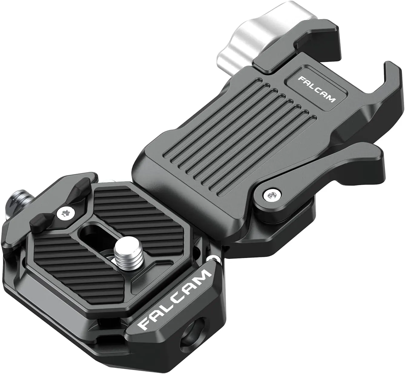 FALCAM F38 Camera Quick Release Plate for Zhiyun M3 M2S Stabilizer, 38mm Anti-Deflection QR Plate with Fast Clamping, Lightweight and Portable 2858